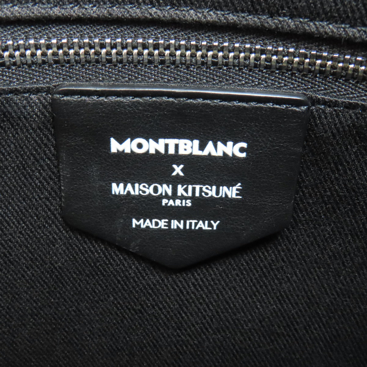 MONTBLANC   Clutch bag Maison Kitsune collaboration PVC Ladies