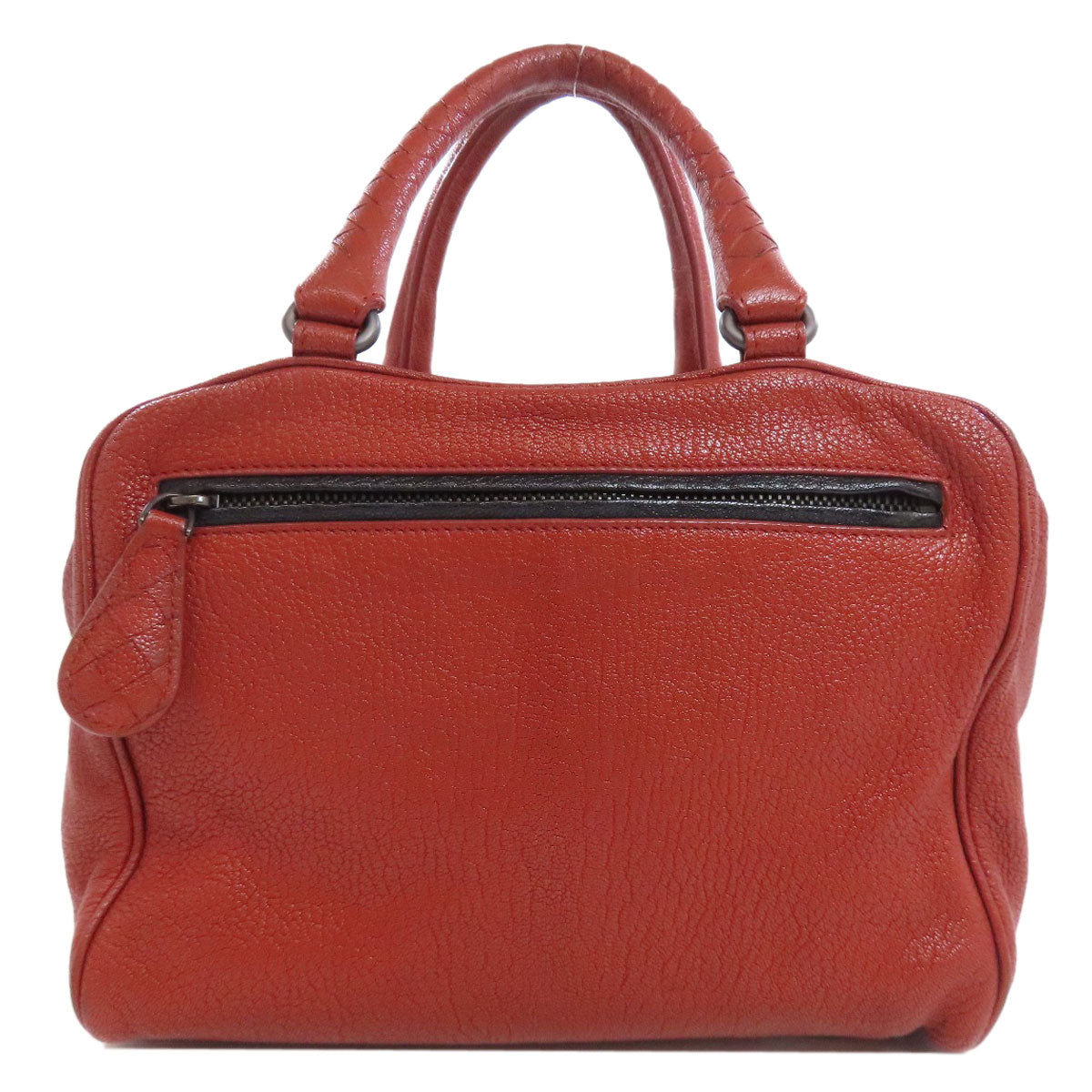 BOTTEGA VENETA logo Handbag Leather Ladies [Used]