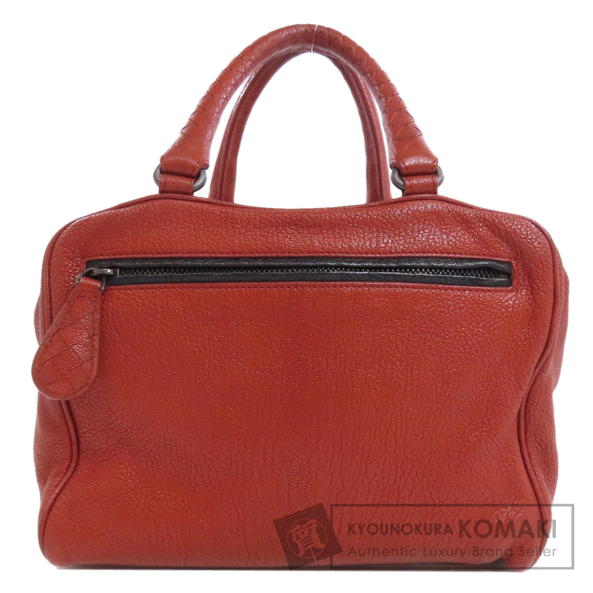 BOTTEGA VENETA logo Handbag Leather Ladies [Used]