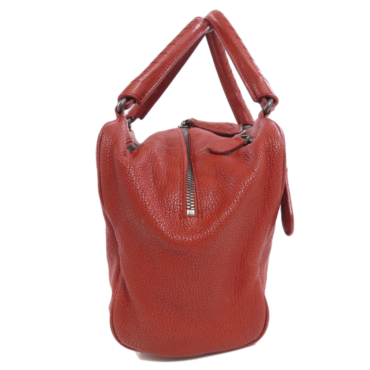 BOTTEGA VENETA logo Handbag Leather Ladies [Used]