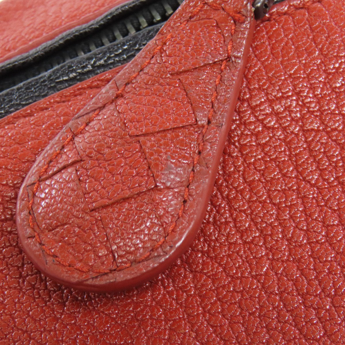 BOTTEGA VENETA logo Handbag Leather Ladies [Used]