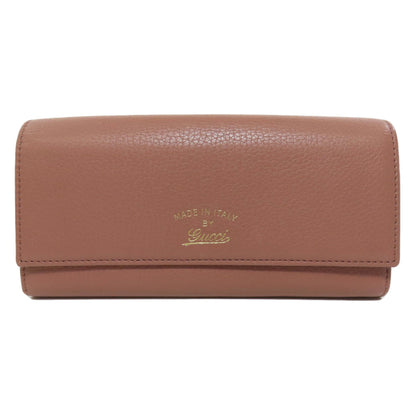 GUCCI 376186 Swing Long wallet (with coin pocket) Leather Ladies [Used]