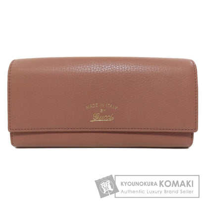 GUCCI 376186 Swing Long wallet (with coin pocket) Leather Ladies [Used]