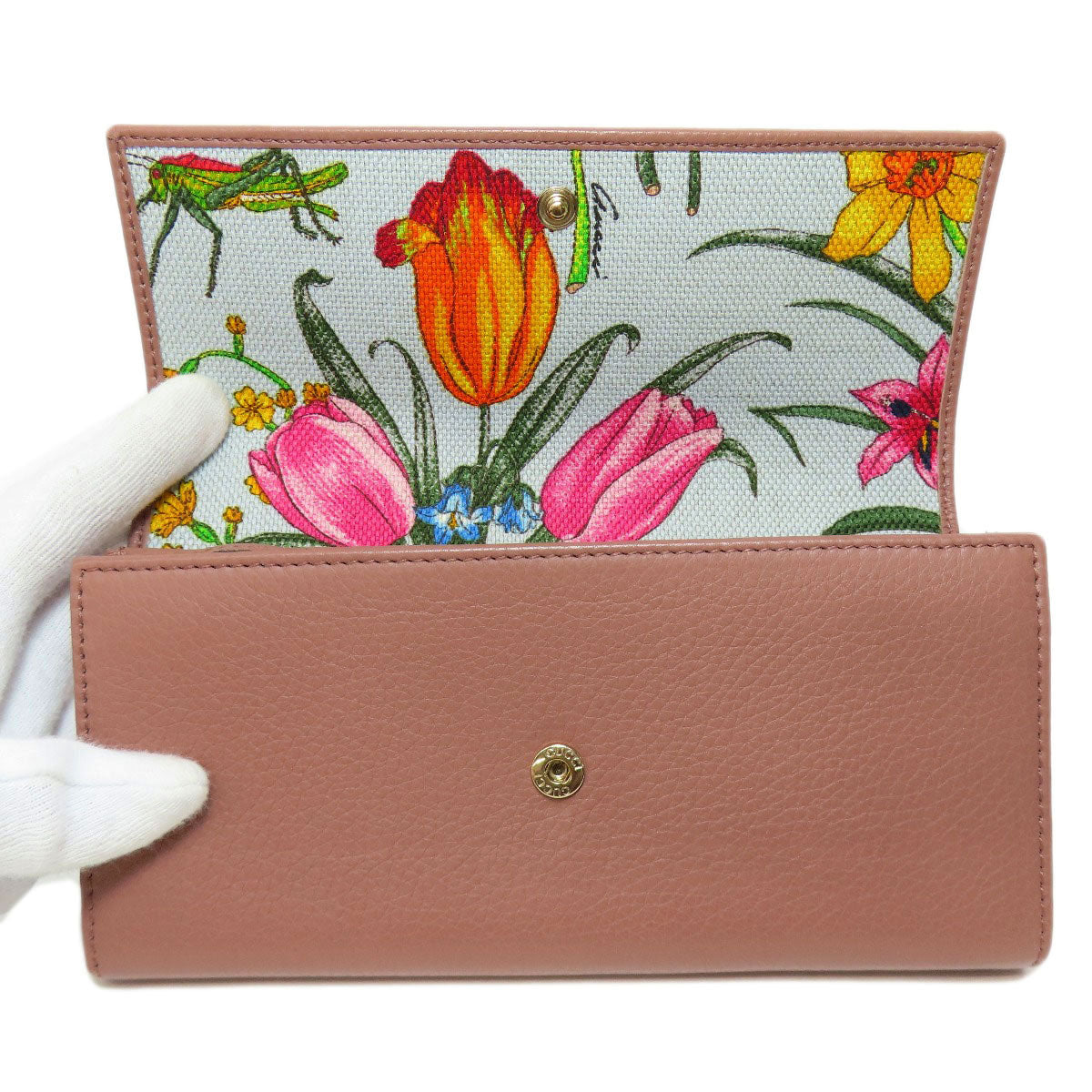 GUCCI 376186 Swing Long wallet (with coin pocket) Leather Ladies [Used]