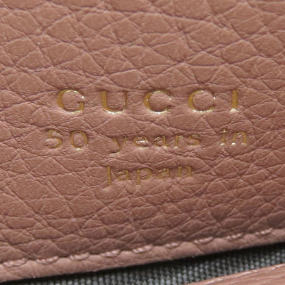 GUCCI  376186 Long wallet (with coin pocket) Swing Leather Ladies