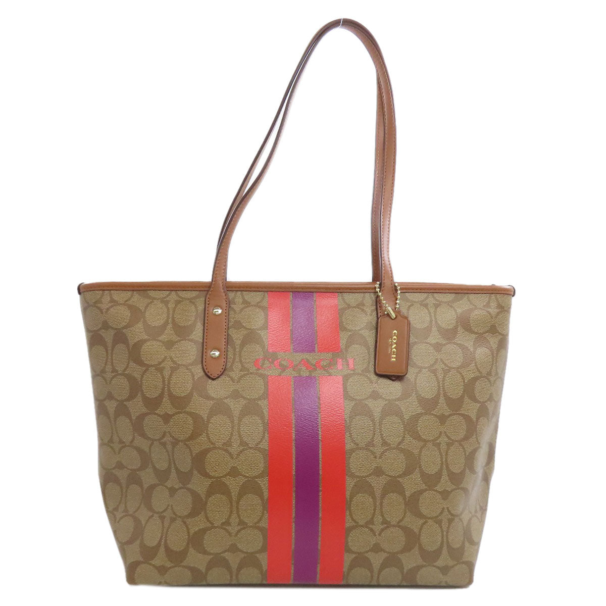 COACH  F38405 Tote Bag Signature PVC Ladies