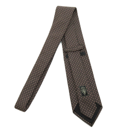 GUCCI Logo dot pattern tie wool Silkmens [Used]