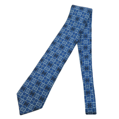 HERMES   tie Overall handle Silk mens