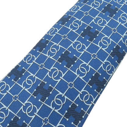 HERMES   tie Overall handle Silk mens