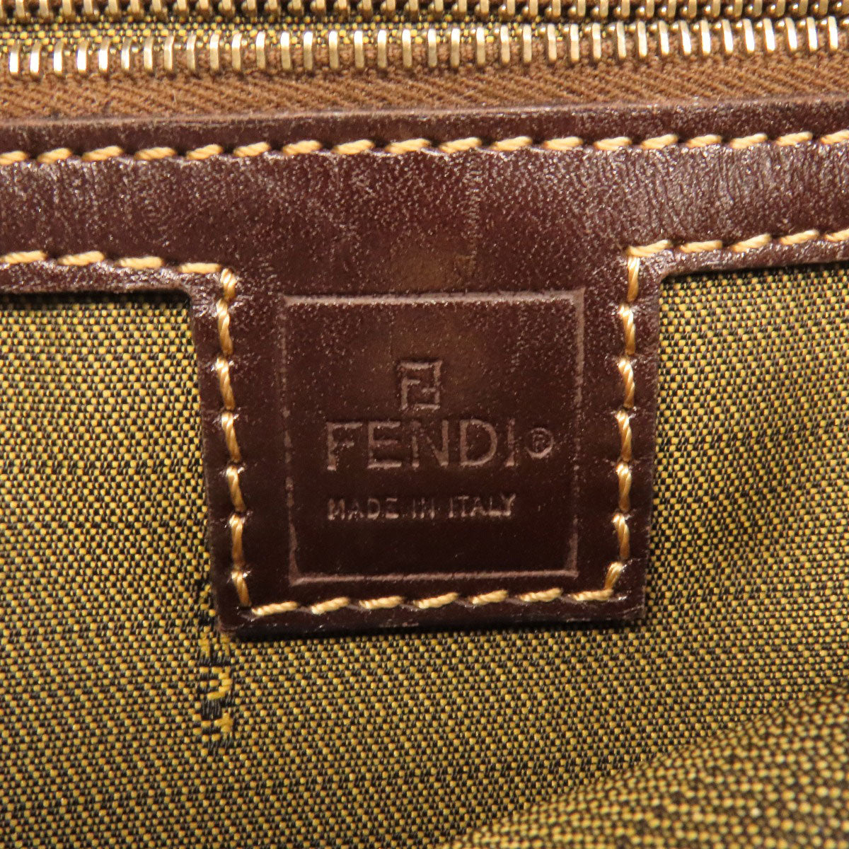 FENDI   Handbag Zucca pattern Canvas Ladies