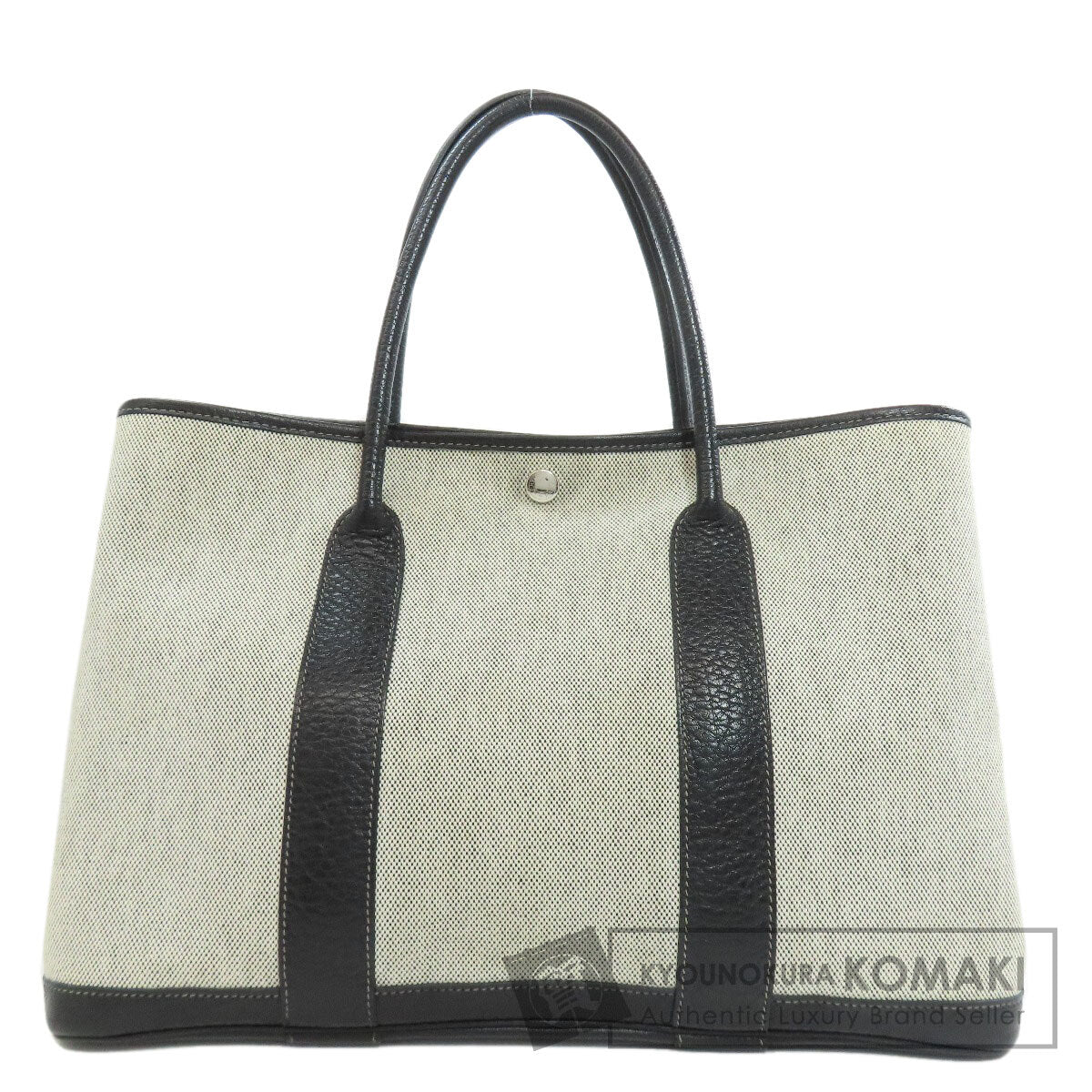 HERMES   Tote Bag Garden Party PM Silver Hardware Tower ash Ladies