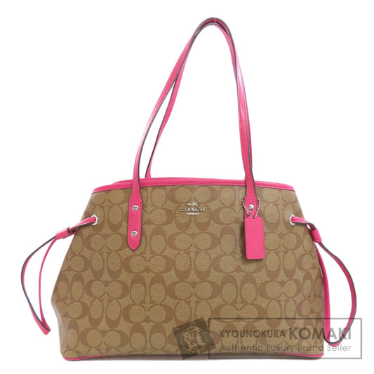 COACH  F57842 Tote Bag Signature PVC Ladies