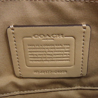 COACH  C4059 Shoulder Bag Hose and carriage PVC Ladies