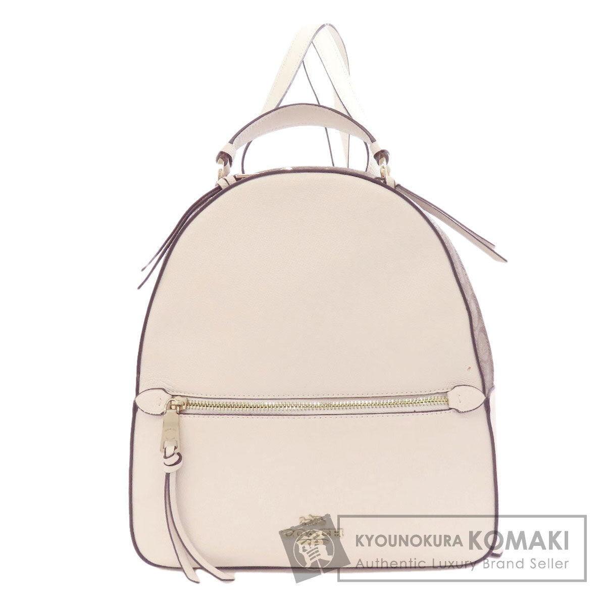 COACH  F76622 Backpack Â· Daypack Signature Leather PVCLadies