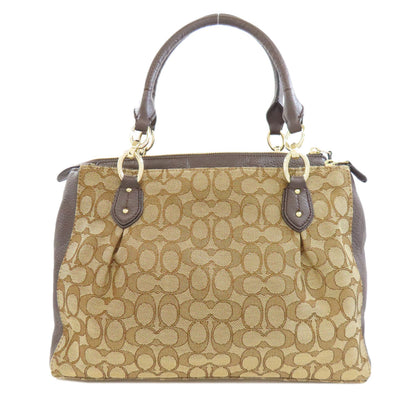 COACH  F36200 Handbag Signature 2WAY Canvas Ladies