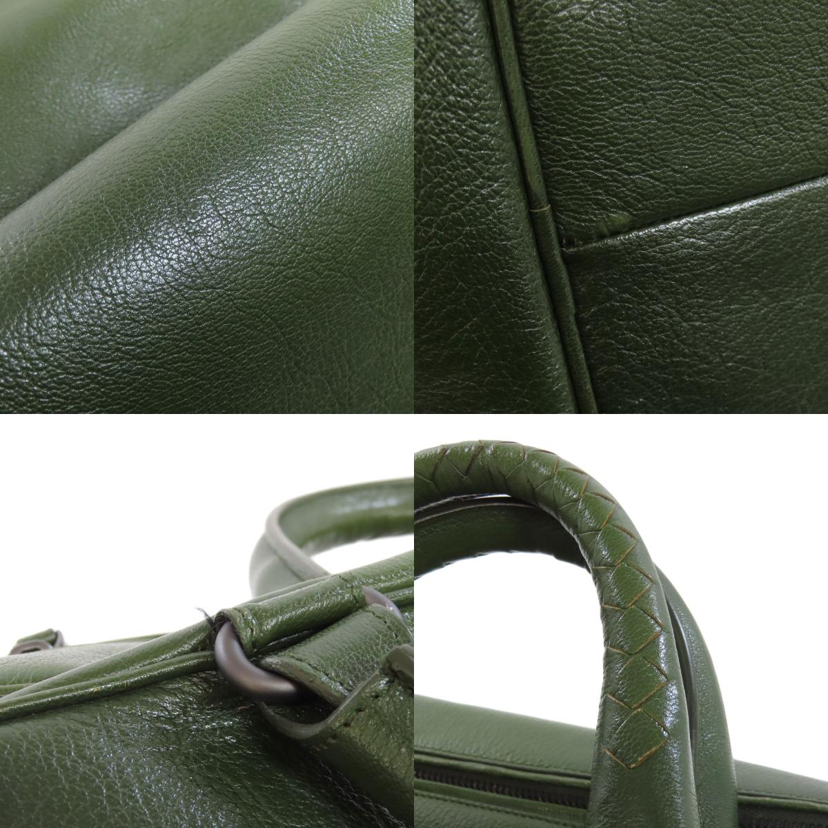 BOTTEGA VENETA logo Tote Bag Leather Ladies [Used]