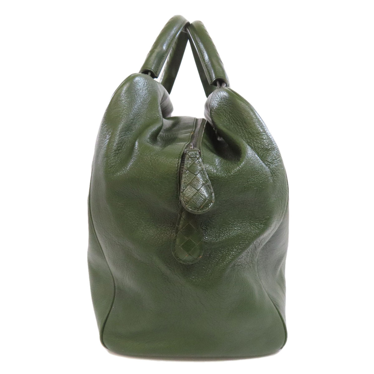 BOTTEGA VENETA logo Tote Bag Leather Ladies [Used]