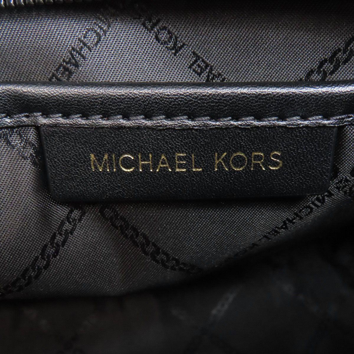 Michael Kors logo Shoulder Bag Leather Ladies [Used]