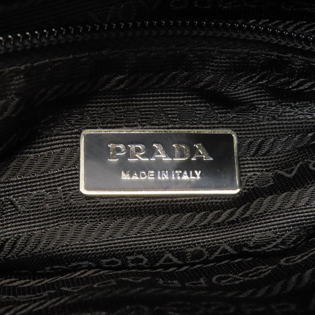 PRADA   Shoulder Bag Logo Hardware Nylon Ladies