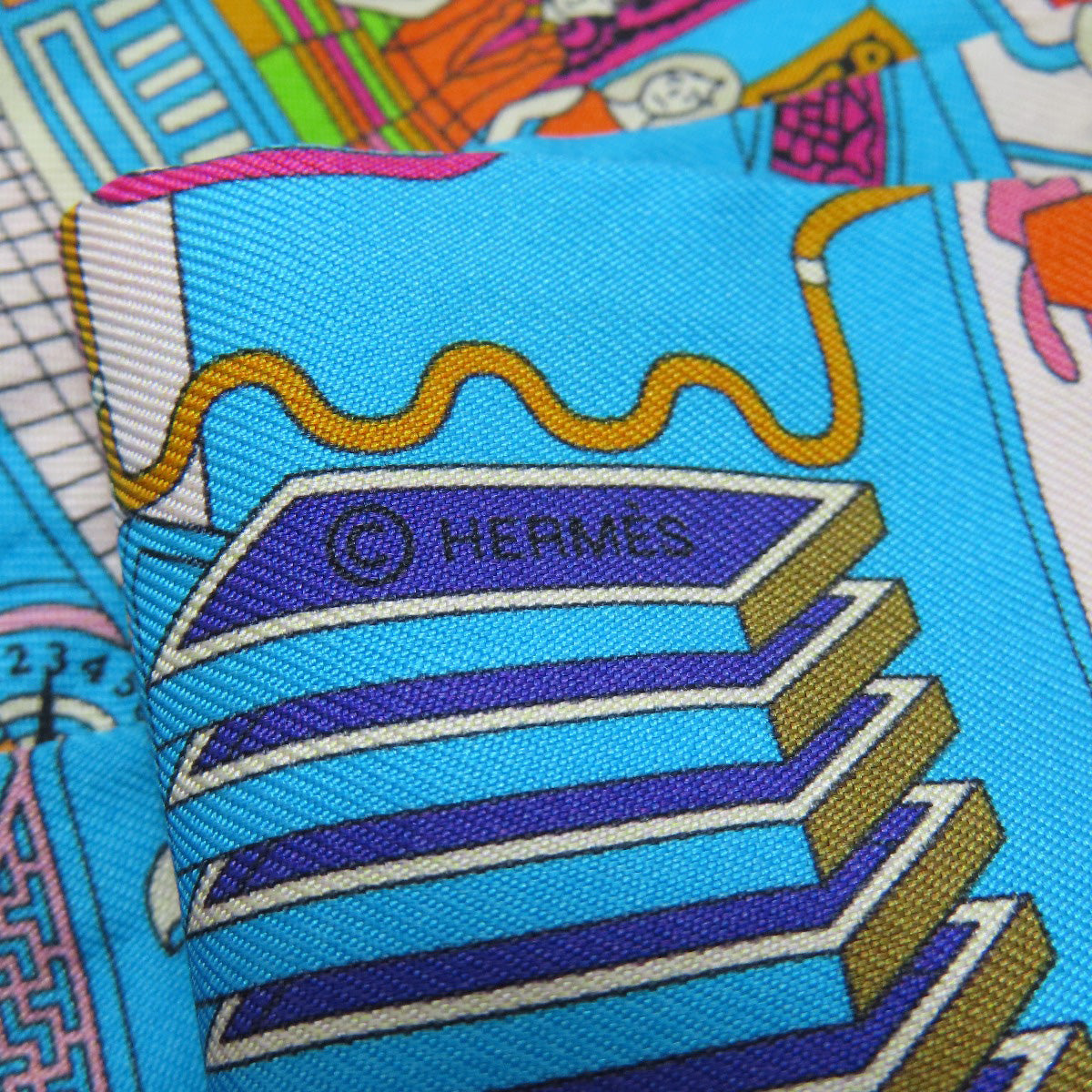 HERMES   Scarf Twilly Silk Ladies