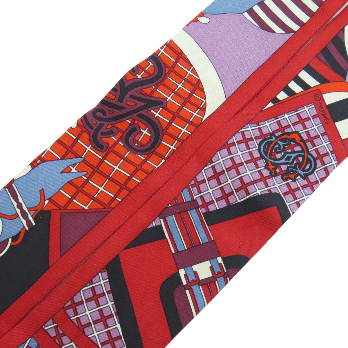 HERMES   Scarf Twilly Silk Ladies