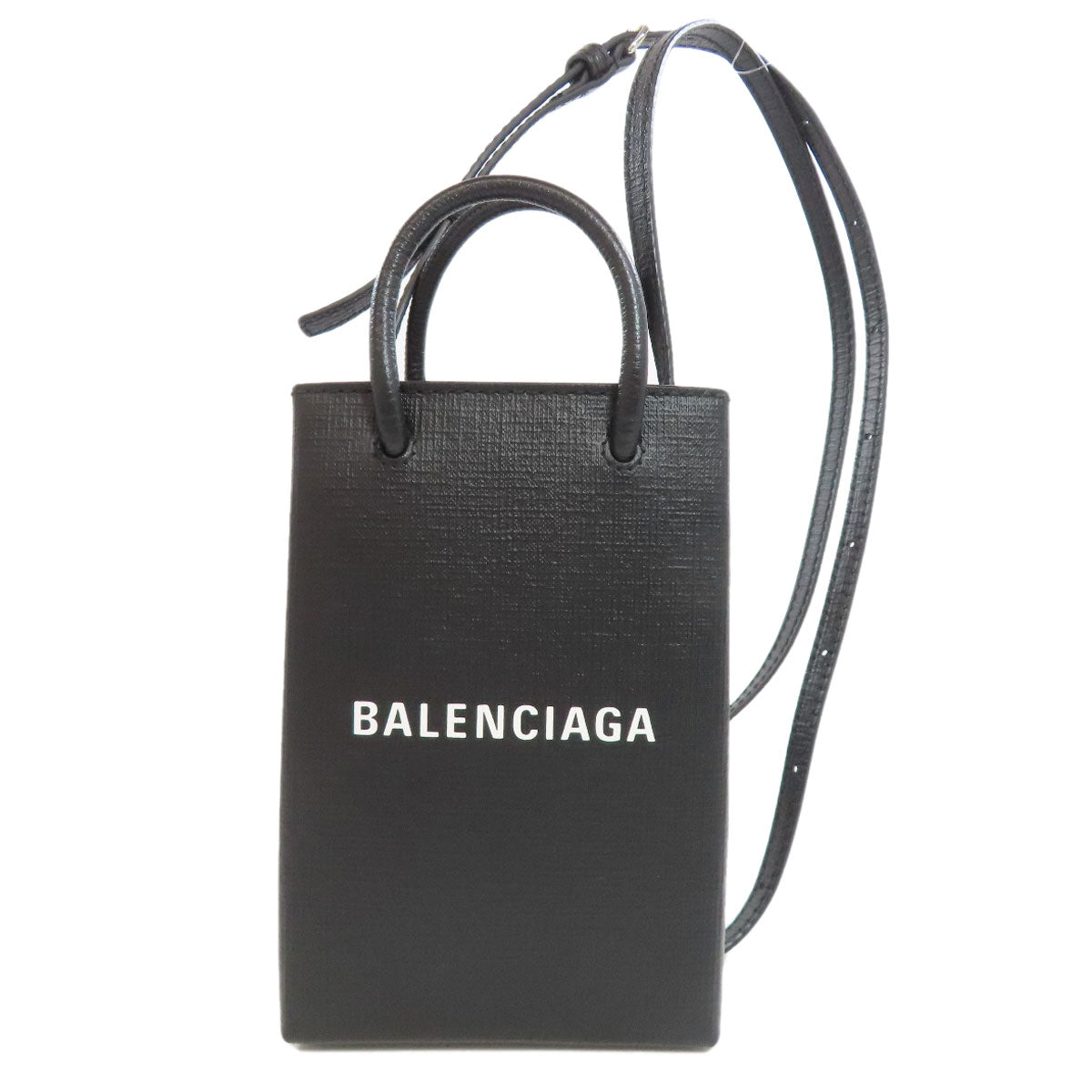 BALENCIAGA  593826 Shoulder Bag Shopping phone Shoulder 2WAY Calf Ladies