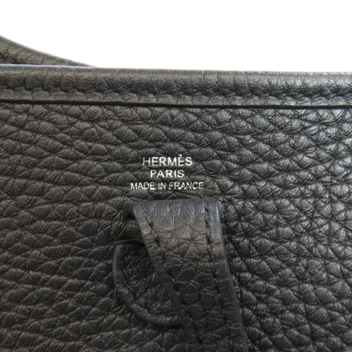 HERMES   Shoulder Bag Evelyne TPM SilverHardware Taurillon Clemence Ladies