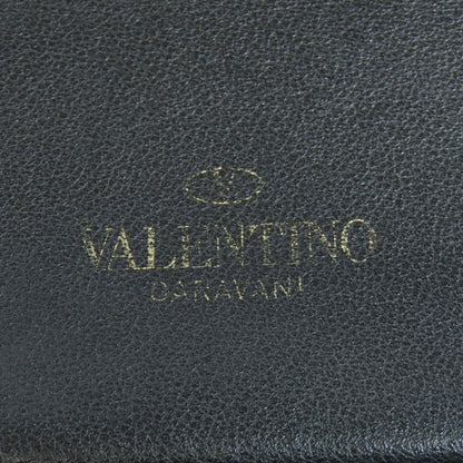 VALENTINO Studs Shoulder Bag Leather Ladies [Used]