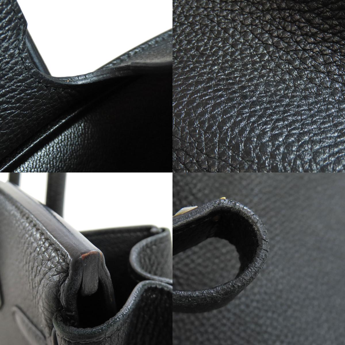 HERMES Birkin 30 GoldHardware Handbag Taurillon Clemence Ladies [Used]