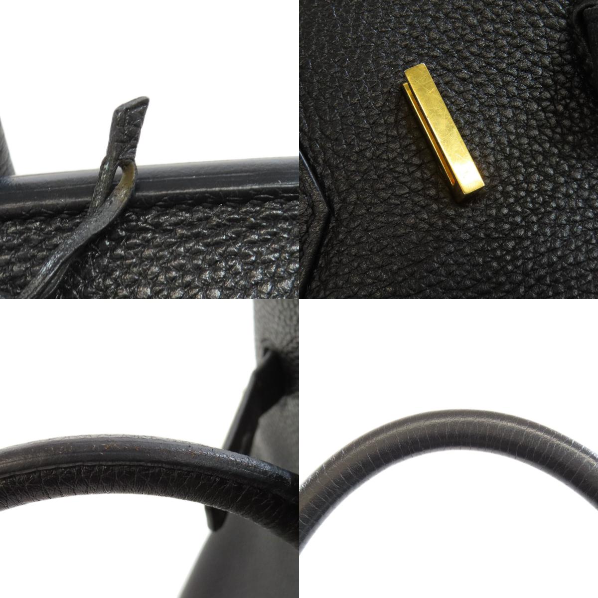 HERMES Birkin 30 GoldHardware Handbag Taurillon Clemence Ladies [Used]