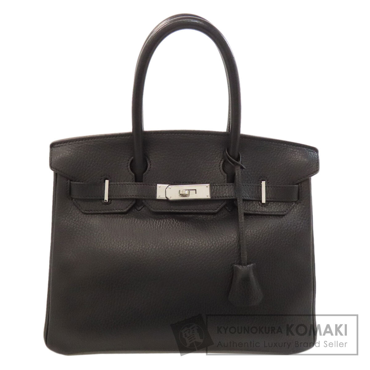 HERMES   Handbag Birkin 30 SilverHardware Taurillon Clemence Ladies