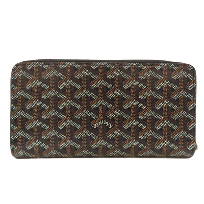 GOYARD   Long wallet (with coin pocket) Herringbone pattern PVC Ladies