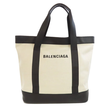 BALENCIAGA  374767 Tote Bag logo Canvas Ladies