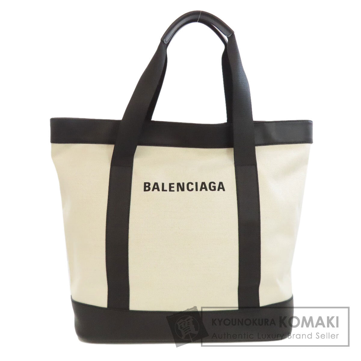 BALENCIAGA  374767 Tote Bag logo Canvas Ladies