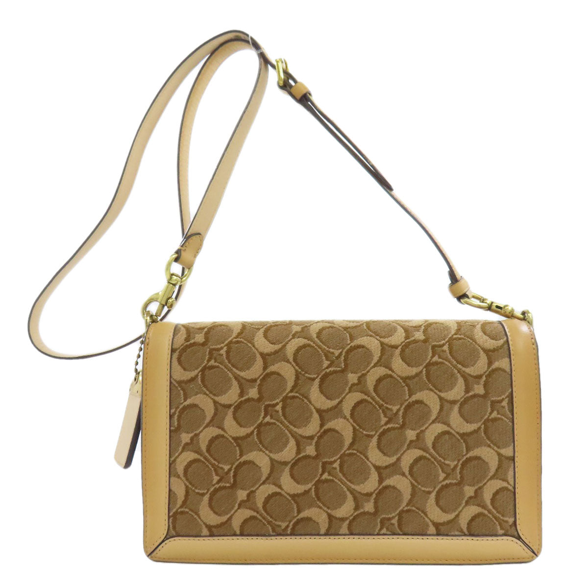 COACH  68955 Shoulder Bag Signature Canvas LeatherLadies