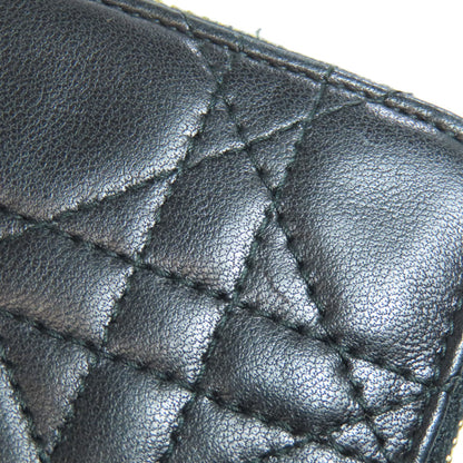 CHRISTIAN DIOR Canage Bifold Wallet with Coin Pocket Lambskin Ladies [Used]