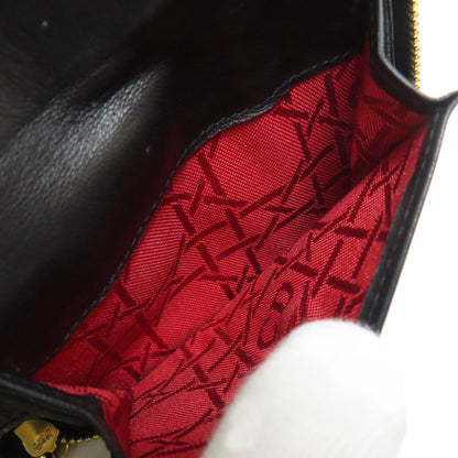 CHRISTIAN DIOR Canage Bifold Wallet with Coin Pocket Lambskin Ladies [Used]