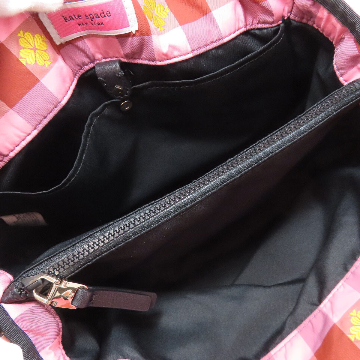 kate spade Molly Checkpattern 2WAY Handbag Nylon Ladies [Used]
