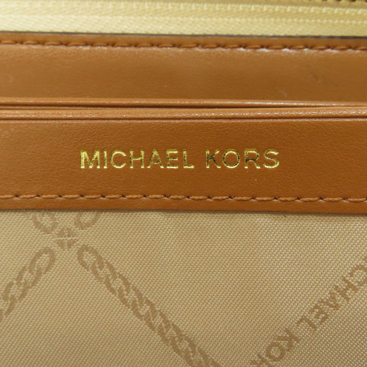 Michael Kors   Long wallet (with coin pocket) MK signature PVC Ladies