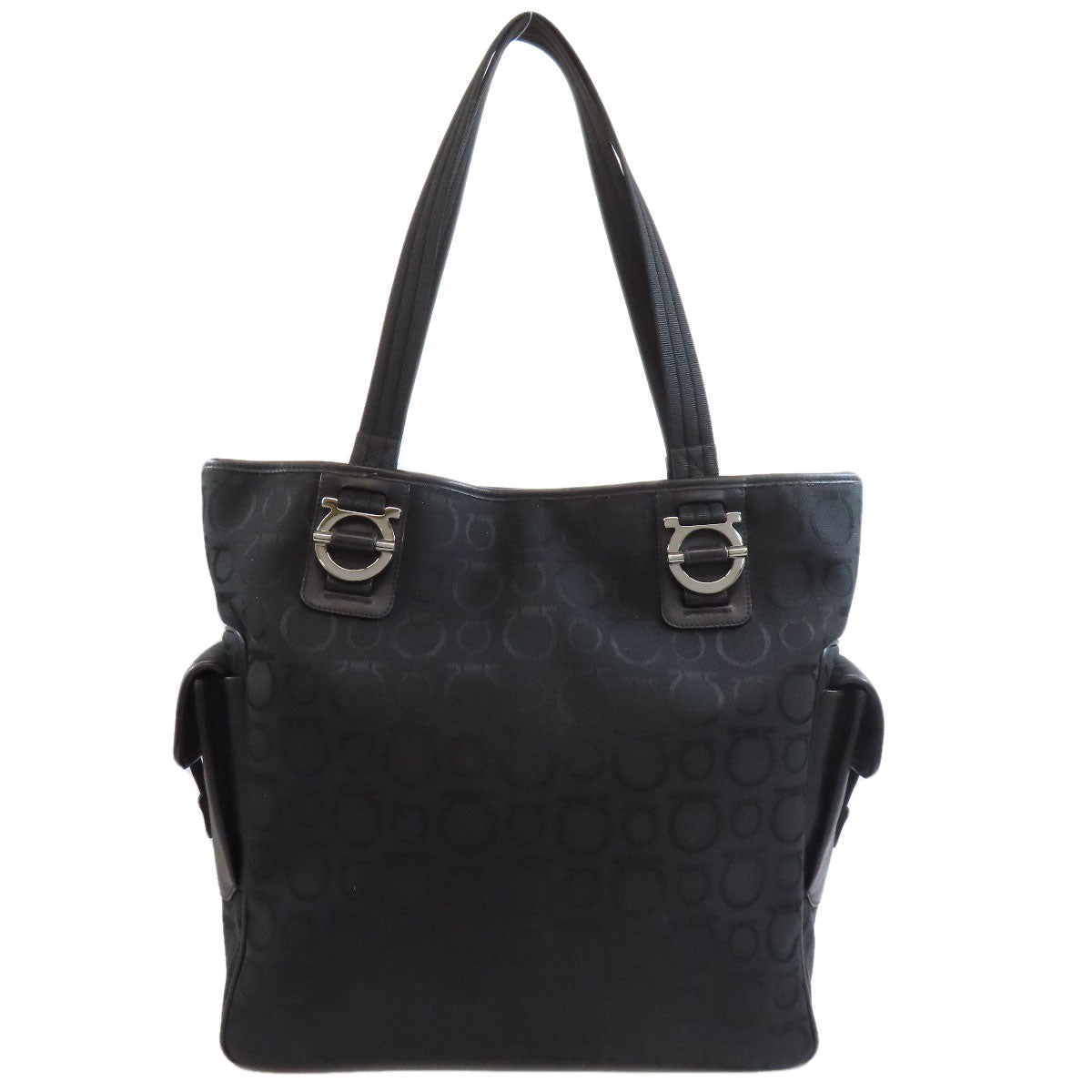 Salvatore Ferragamo   Tote Bag Gancini motif Canvas Ladies