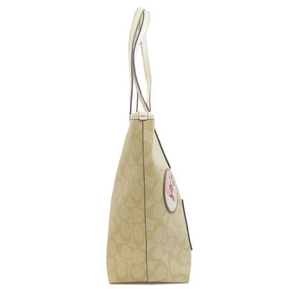 COACH F29358 Mickey collaboration Disney Tote Bag PVC Ladies [Used]