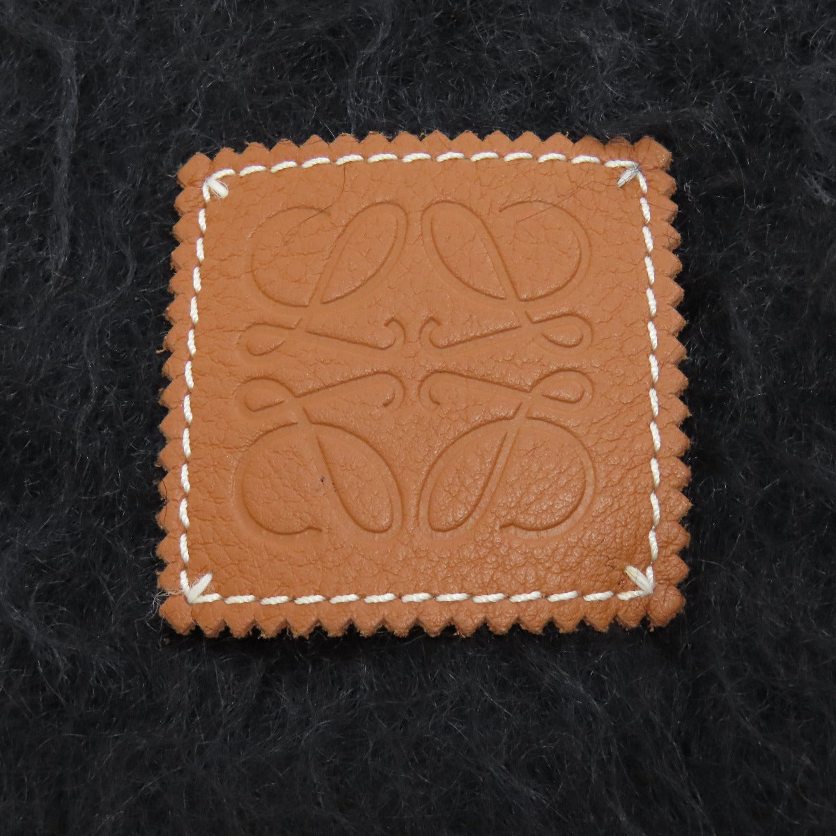 LOEWE anagram Scarf Moheya woolLadies [Used]