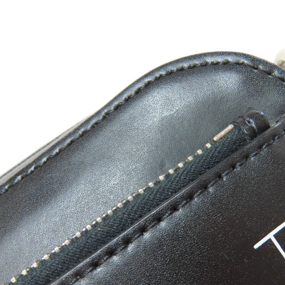 VALENTINO logo Shoulder Bag Leather Ladies [Used]