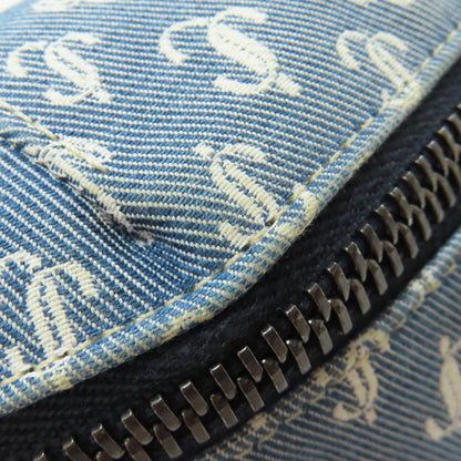 Jimmy Choo Logo motif body bag Canvas Ladies [Used]