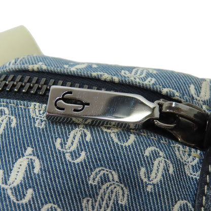 Jimmy Choo Logo motif body bag Canvas Ladies [Used]