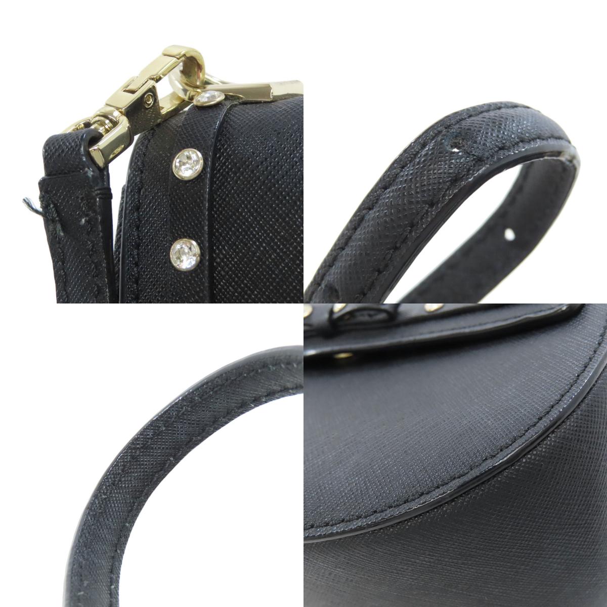 kate spade SMALL BYRDIE RIBBON BIJOU Shoulder Bag Leather Ladies [Used]