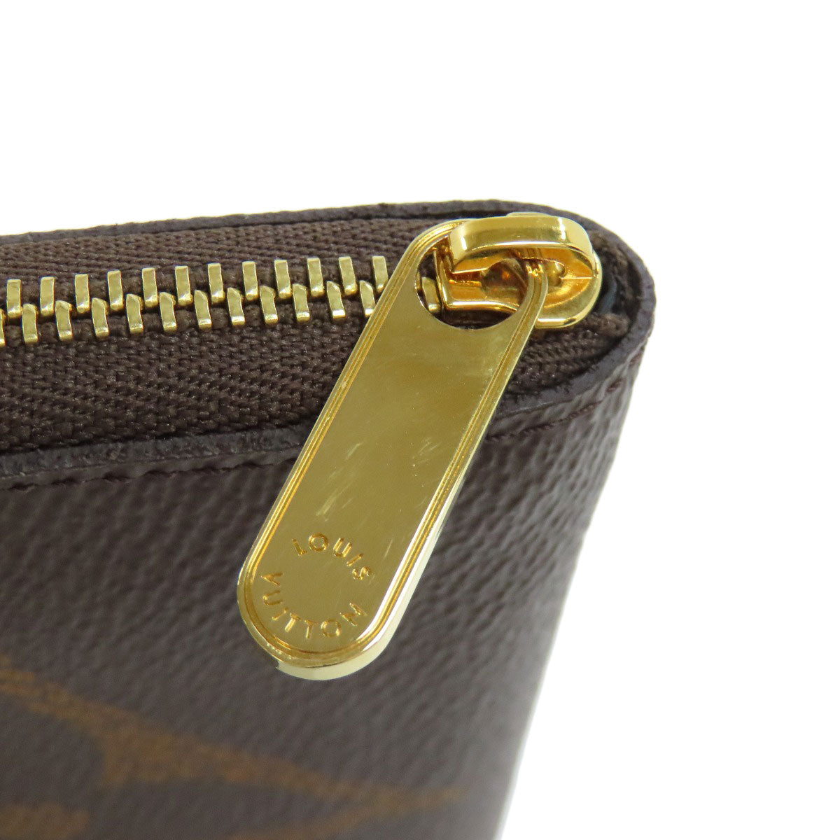 LOUIS VUITTON M69354 Zippy coin purse coin purse Giant Monogram canvas Ladies [Used]