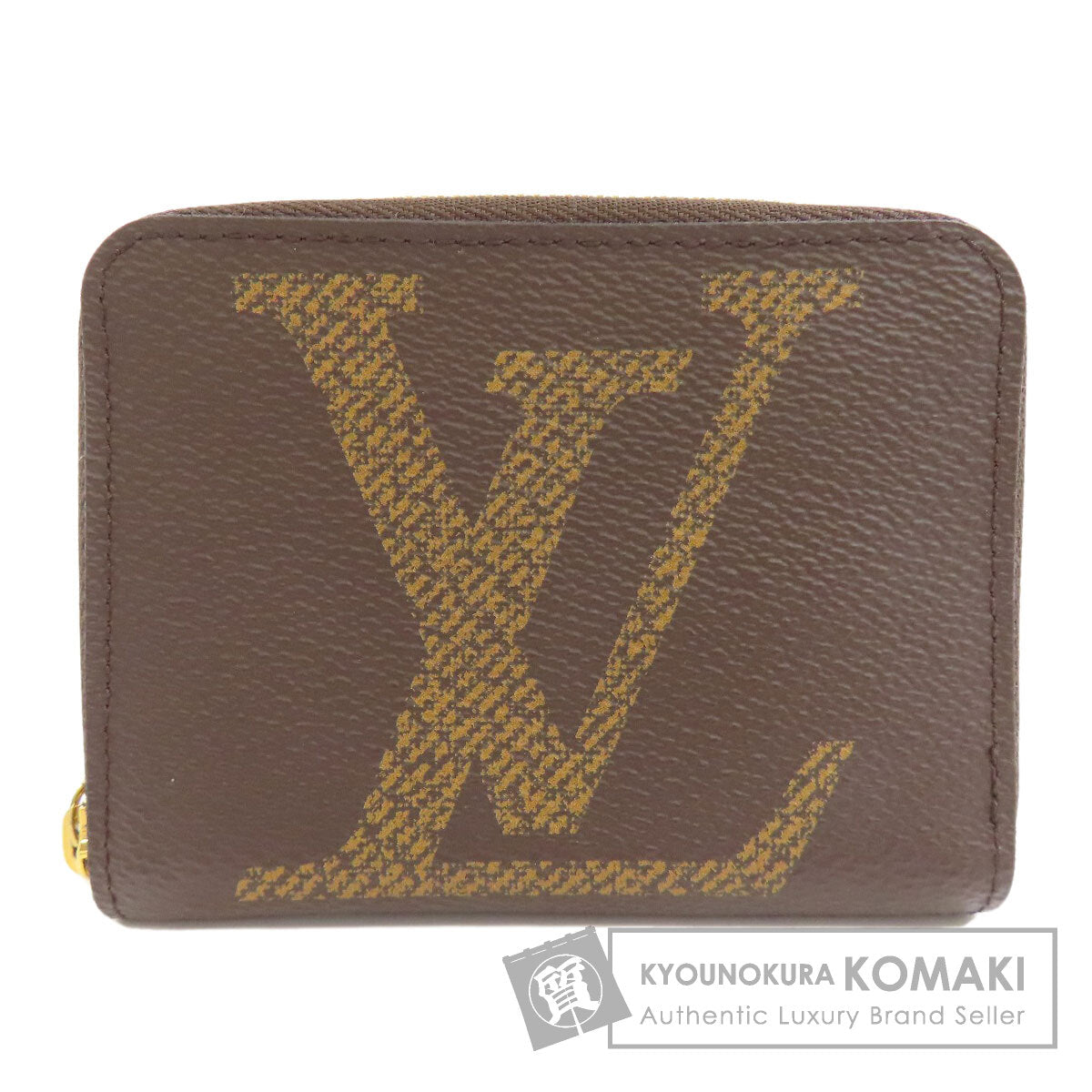 LOUIS VUITTON M69354 Zippy coin purse coin purse Giant Monogram canvas Ladies [Used]