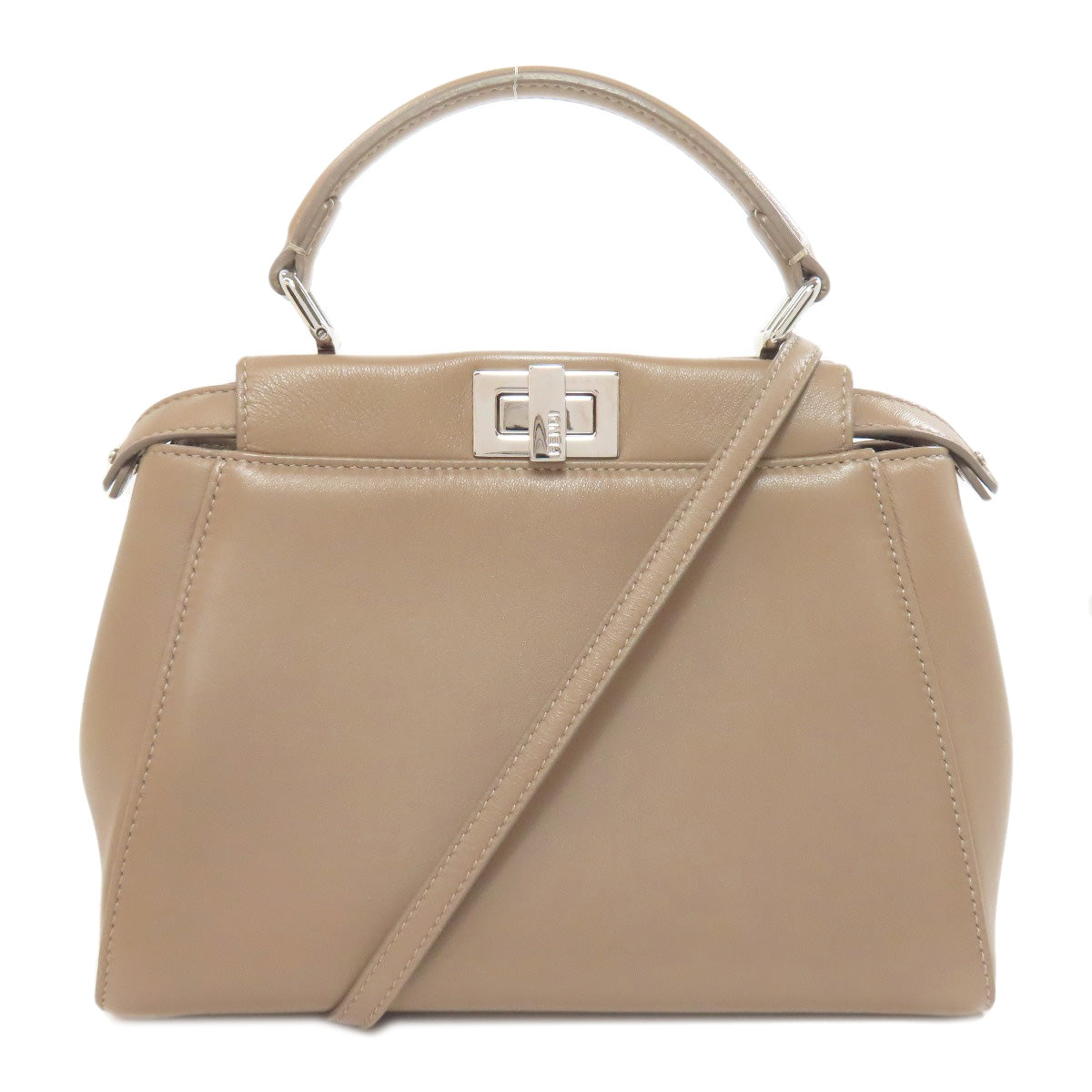 FENDI   Handbag Mini Peek Boo 2WAY Calf Ladies