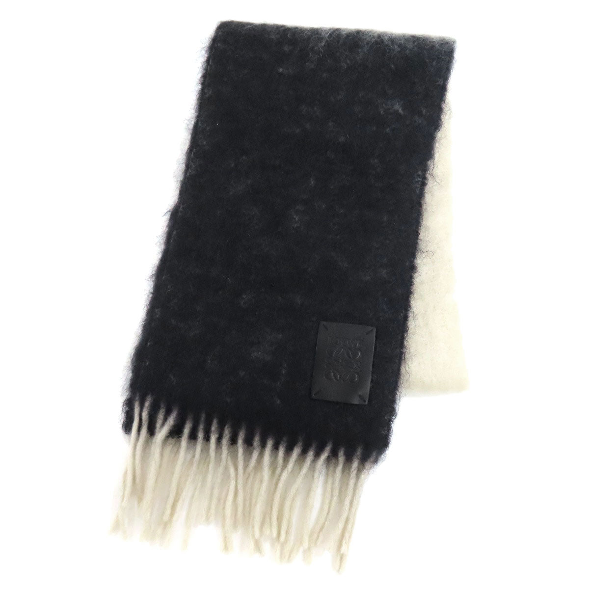 LOEWE anagram Scarf Moheya woolLadies [Used]